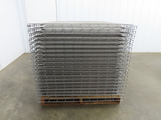 New Pallet Rack Wire Deck 42x52" Waterfall 3 Flared Channel Racking 2500lb Mesh