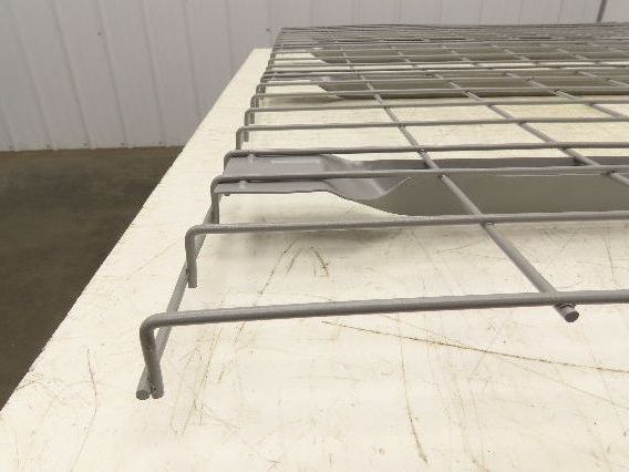 New Pallet Rack Wire Deck 42x58" Waterfall 4 Flared Channel Racking 2500lb Mesh