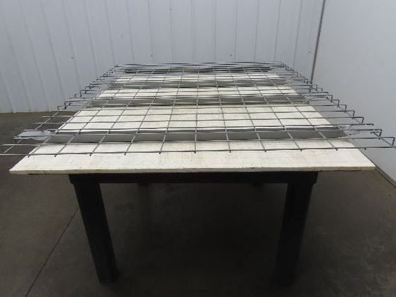 New Pallet Rack Wire Deck 48x58" Waterfall 4 Flared Channel Racking 3000lb Mesh