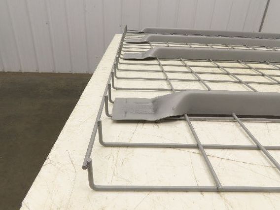 New Pallet Rack Wire Deck 48x58" Waterfall 4 Flared Channel Racking 3000lb Mesh