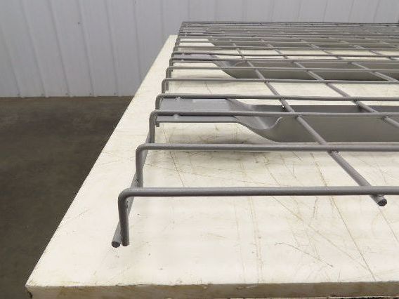 New Pallet Rack Wire Deck 60x46" Waterfall 4 Flared Channel Racking 2500lb Mesh