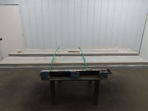 Pallet Racking Pallet Support Cross Bars 3"x 96" Galvanized Steel Lot of 31