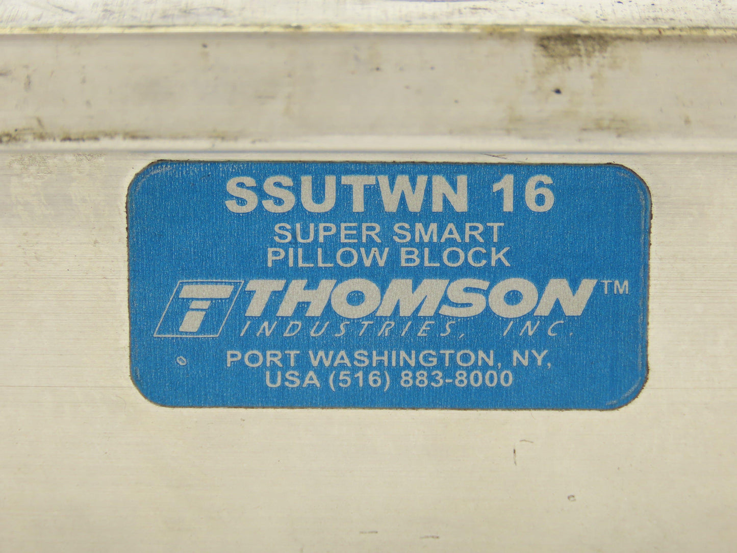 Thomson SSUTWN 16 Linear Guide Ball Bushing Bearing Pillow Block 1" Shaft