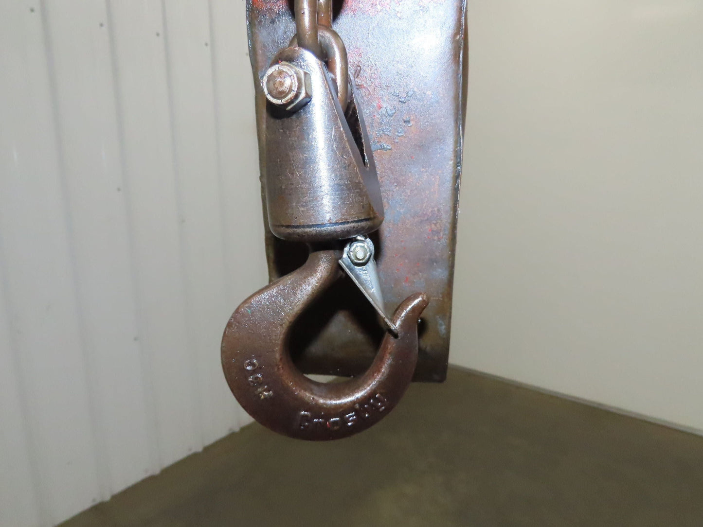 Chicago Pneumatic 1/4 Ton 500Lb Power Vane Air Chain Hoist 9' 3" Lift w/Pendant