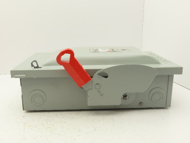 Siemens HF262 Heavy Duty Safety Disconnect Switch 60A 600VAC 1PH 2 Pole Fusible