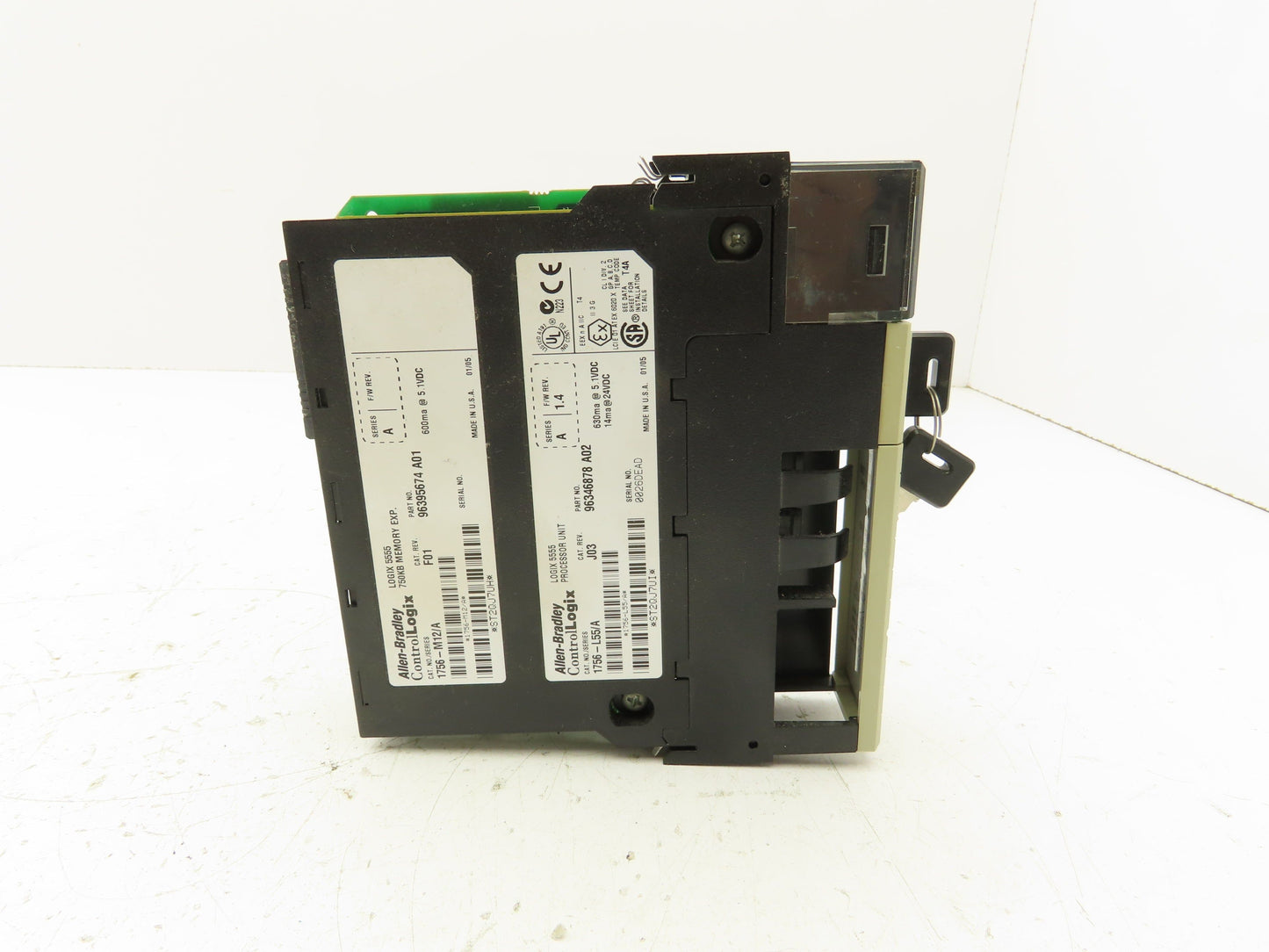 Allen Bradley 1756-M12 1756-L55 ControlLogix Processor Module Memory Exp 750KB