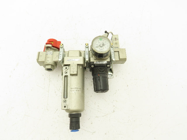 SMC AF30-03D-2 Pneumatic Regulator Filter Pressure Relief Valve Assembly