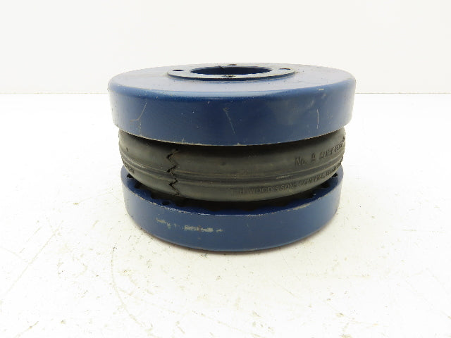 Woods 9SC35 Spacer Flange Coupling Sure-Flex Sleeve Set 2-3/16" Bore