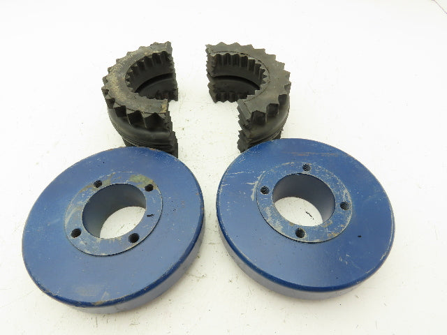 Woods 9SC35 Spacer Flange Coupling Sure-Flex Sleeve Set 2-3/16" Bore