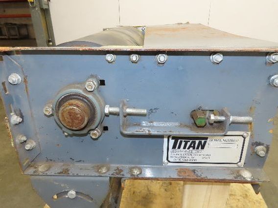 Titan Belt Conveyor End Drive with Adj Legs 30" Pulley 1Hp 230/460V 3PH