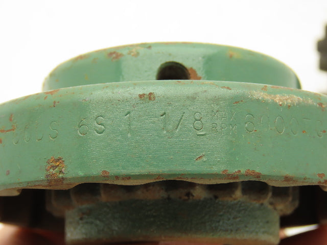 TB Woods 6S 1-1/8 Spacer Flange Coupling Sleeve Set 1-1/8" Bore