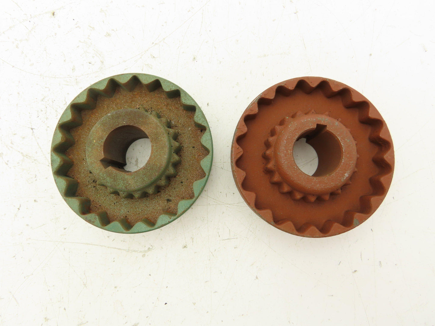 TB Woods 6S 1-1/8 Spacer Flange Coupling Sleeve Set 1-1/8" Bore