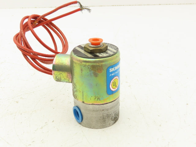 Honeywell Skinner V53ADB2100 Solenoid Valve 3 Way NC 120V 100PSI 1/16" Orifice