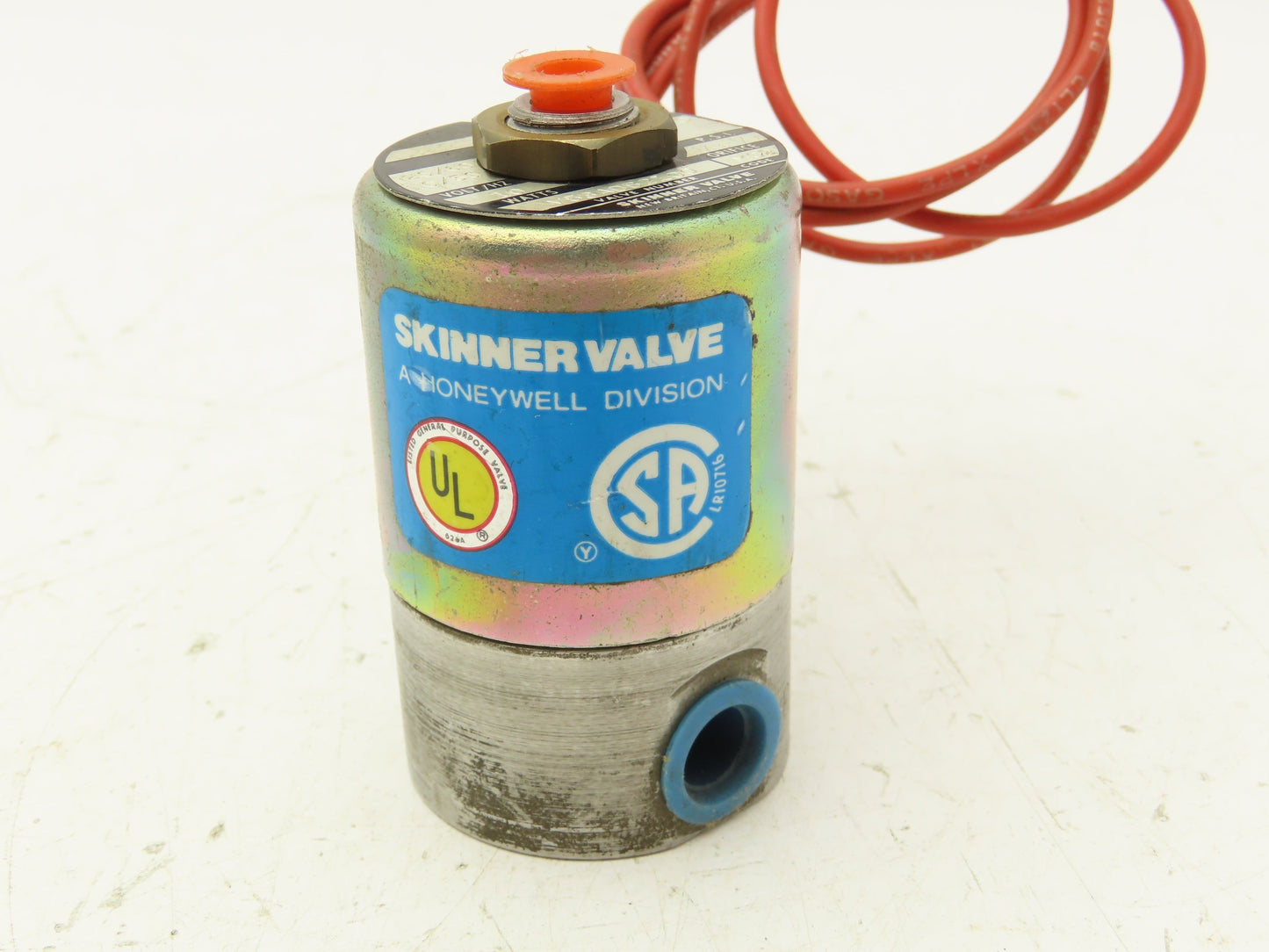 Honeywell Skinner V53ADB2100 Solenoid Valve 3 Way NC 120V 100PSI 1/16" Orifice