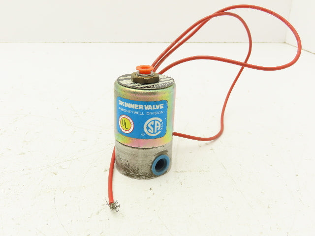 Honeywell Skinner V53ADB2100 Solenoid Valve 3 Way NC 120V 100PSI 1/16" Orifice