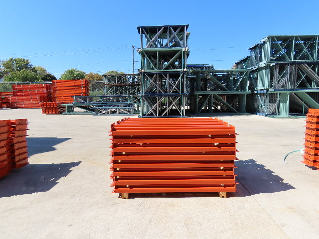 Interlake 48"x 2-3/4" Teardrop Pallet Racking Rack Step Beam Crossmember 5610Lb
