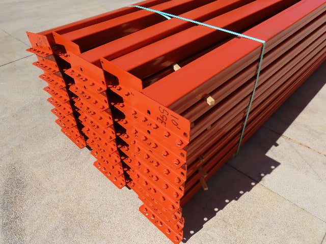 Interlake 120"x 6" Teardrop Pallet Racking Rack Step Beam Crossmember 7330Lb 59E