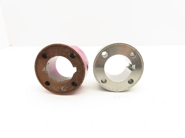 TB Woods 6SCH 1 3/8 Spacer Coupling Hub Sleeve 1-3/8" Keyed Bore Lot of 2