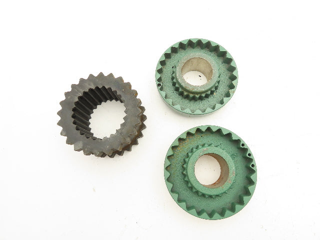 TB Woods 7SC35 Spacer Flange Coupling Sure-Flex 4 Sleeve Insert Set 1-5/8" Bore