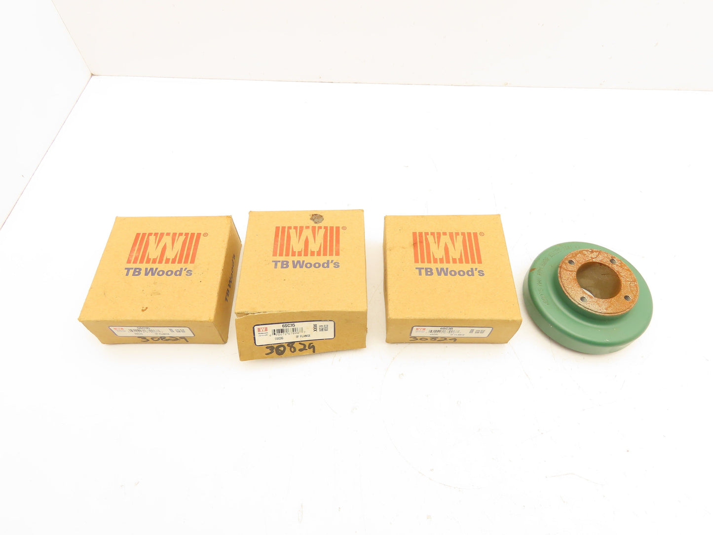TB Wood 6SC35 Spacer Flange Coupling 1-3/8" Bore Lot of 4