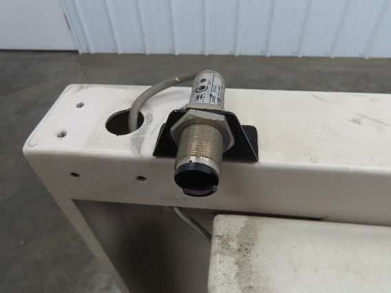 LaserLink LC4000A Plastic Chain Conveyor 18x60" 120V PLC Control Photo Eye 11FPM