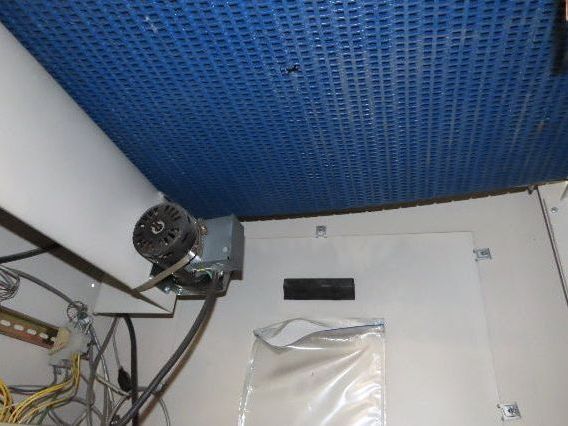 LaserLink LC4000A Plastic Chain Conveyor 18x60" 120V PLC Control Photo Eye 11FPM