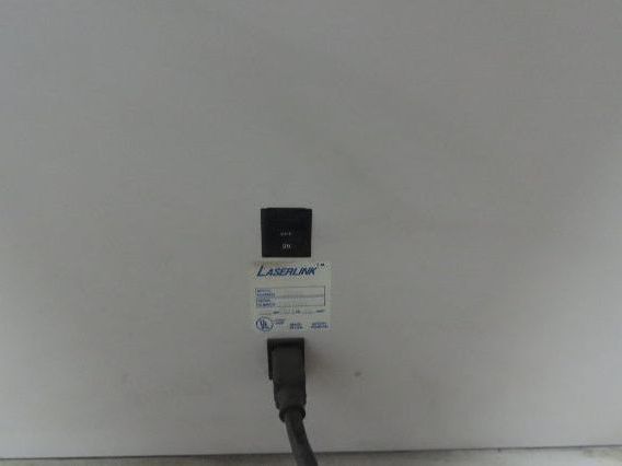 LaserLink LC4000A Plastic Chain Conveyor 18x60" 120V PLC Control Photo Eye 11FPM