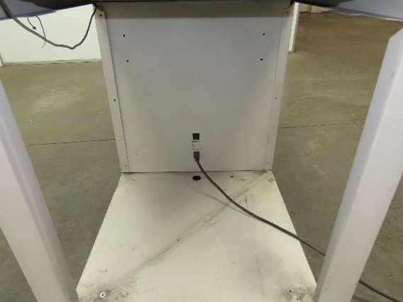 LaserLink LC4000A Plastic Chain Conveyor 18x60" 120V PLC Control Photo Eye 11FPM