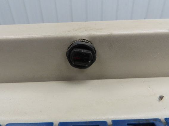 LaserLink LC4000A Plastic Chain Conveyor 18x60" 120V PLC Control Photo Eye 11FPM