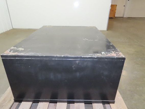 Vintage 5 Drawer Steel Blueprint Plans Map Flat Filing Cabinet 44"x33.5"x17"