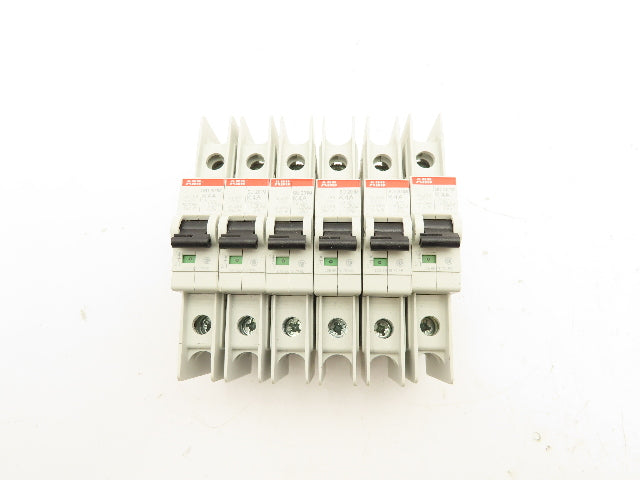 ABB E212323 Circuit Breaker 1 Pole 4A Lot of 6
