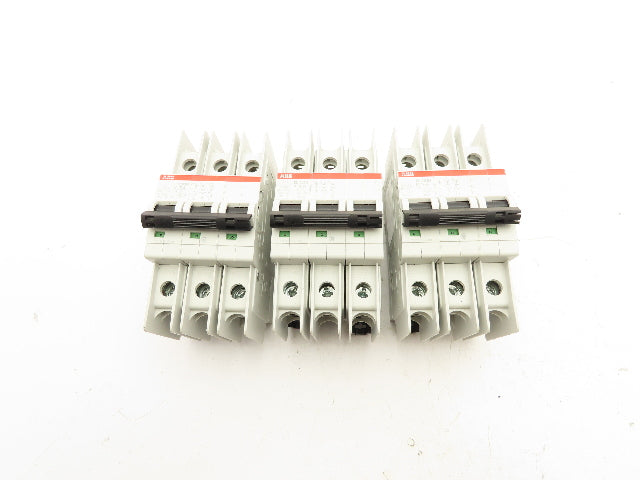ABB K15A E212323 Circuit Breaker 3 Pole 15A Lot of 3