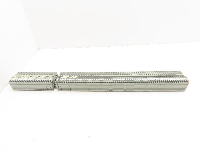 Waco 60947-7-1 DIN Rail Terminal Block 800V 4mm Lot of 90