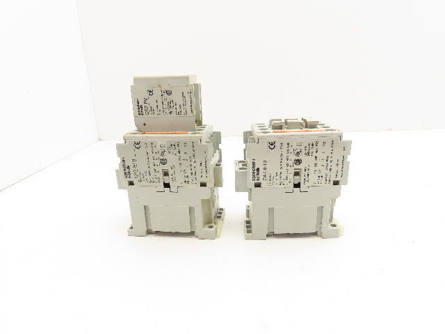 Sprecher+Schuh CA7-9-10 Contactor 120V Coil 600V 25A Lot of 2