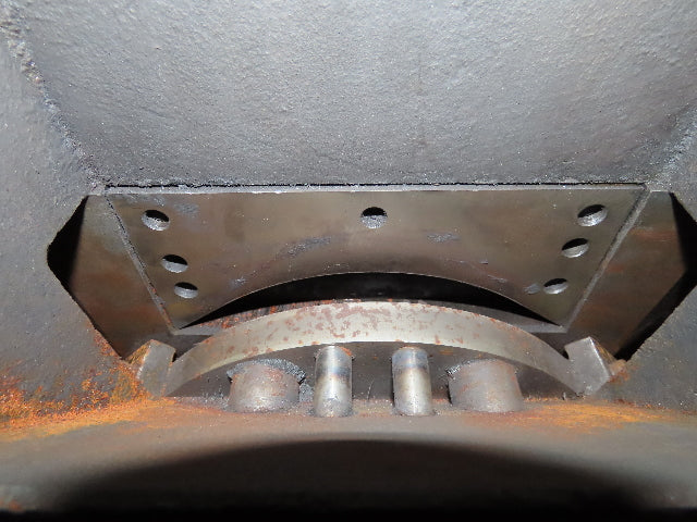 Unipunch HNE 3X7-2 Press Brake Punch 4" Radius Corner Die 8-3/4" Open Height