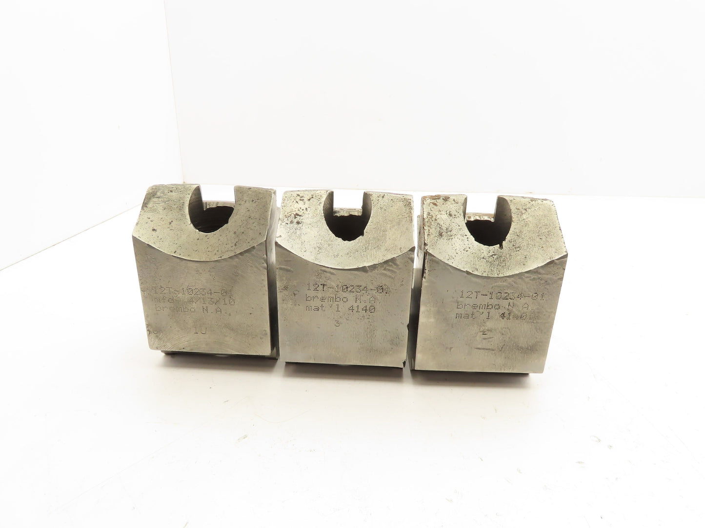 3-Jaw Lathe Chuck Jaws Set 2.75"W 3.5"L 4"H