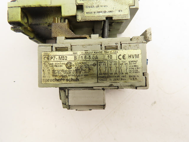 Allen Bradley CA7-12-10 Contactor Overload Relay 120V Coil 32A 600V Lot of 2