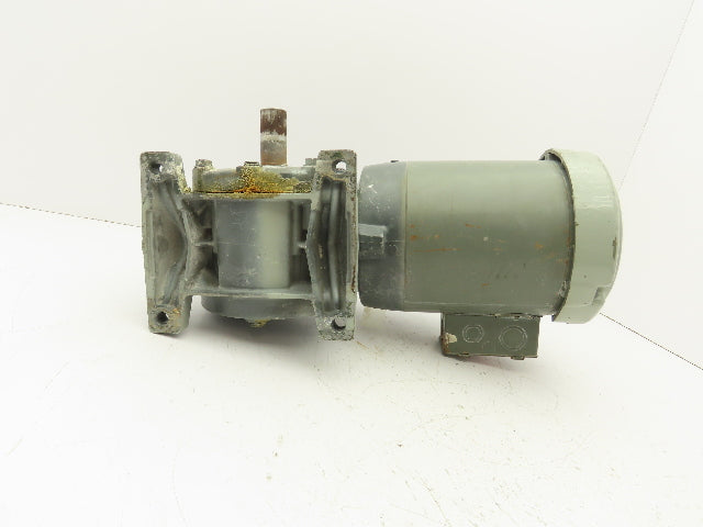 US Motors 6WP Syncrogear Gearmotor 7.5:1 Reducer LH 230rpm 0.75Hp 230/460V 3PH