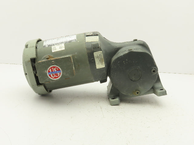 US Motors 6WP Syncrogear Gearmotor 7.5:1 Reducer LH 230rpm 0.75Hp 230/460V 3PH