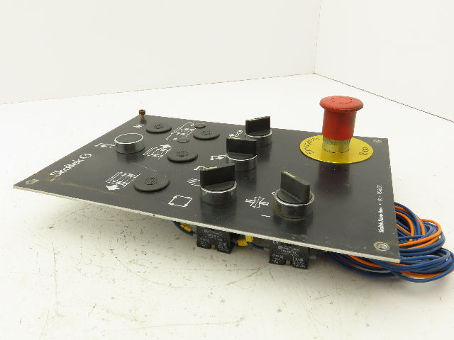 Skaltek Coiler Control Panel Selector Switch E-Stop