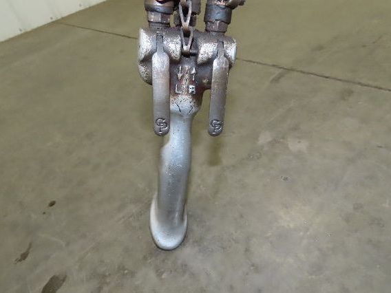 Chicago Pneumatic 1/4 Ton 500Lb Power Vane Air Chain Hoist 10' Lift w/Pendant