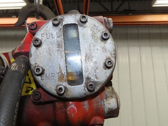 Chicago Pneumatic 1/4 Ton 500Lb Power Vane Air Chain Hoist 11' 6" Lift Pendant