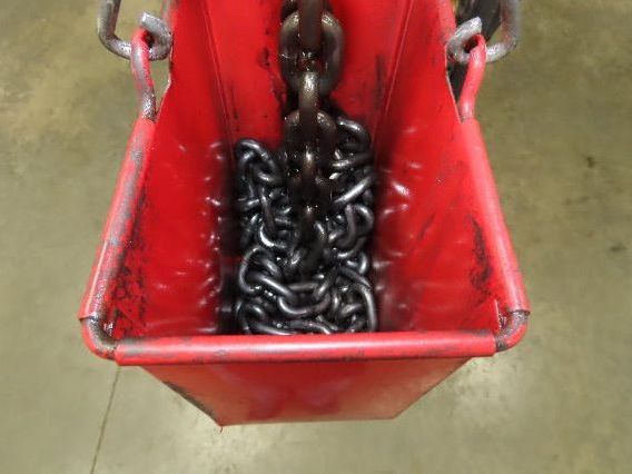 Chicago Pneumatic 1/4 Ton 500Lb Power Vane Air Chain Hoist 11' 6" Lift Pendant