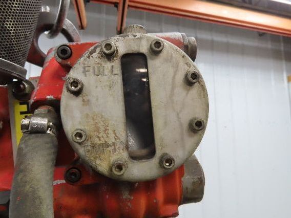 Chicago Pneumatic 1/4 Ton 500Lb Power Vane Air Chain Hoist 10' 3" Lift Pendant