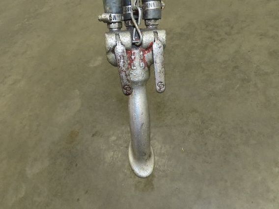 Chicago Pneumatic 1/4 Ton 500Lb Power Vane Air Chain Hoist 10' 3" Lift Pendant