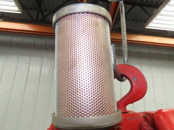 Chicago Pneumatic 1/4 Ton 500Lb Power Vane Air Chain Hoist 10' 4" Lift Pendant
