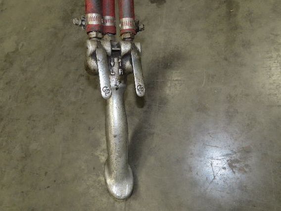Chicago Pneumatic 1/4 Ton 500Lb Power Vane Air Chain Hoist 10' 4" Lift Pendant