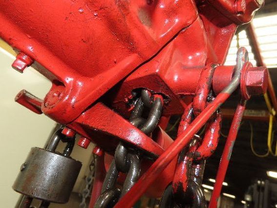 Chicago Pneumatic 1/4 Ton 500Lb Power Vane Air Chain Hoist 10' 4" Lift Pendant