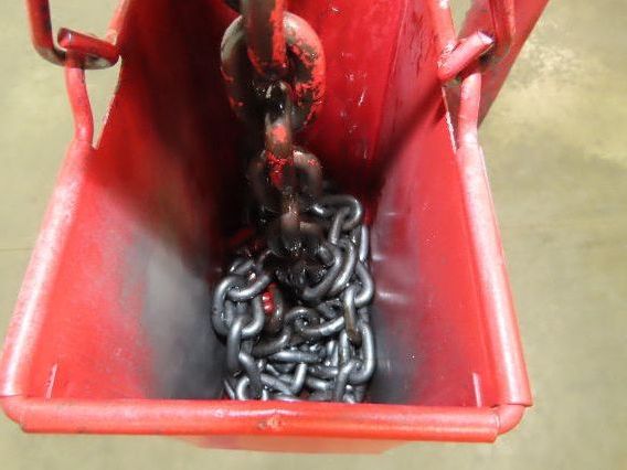 Chicago Pneumatic 1/4 Ton 500Lb Power Vane Air Chain Hoist 10' 4" Lift Pendant