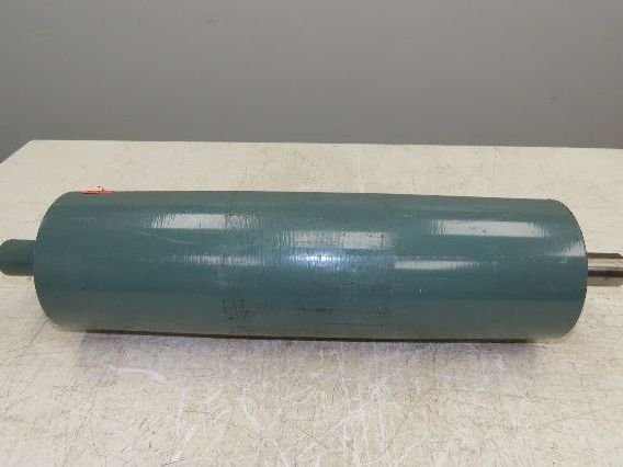 Hytrol 24" Belt Conveyor Crowned Tail Pulley 6" Dia 20.25"L B-24801-024